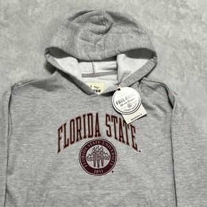 Florida State Seminoles Hoodie Fall Rush Gray Women's Small University Seal NWT
